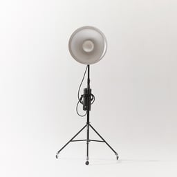 Beauty Dish White & Silver