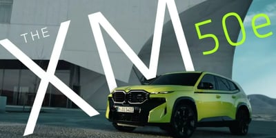 BMW XM 50e, 80 Km'ye Kadar Elektrikli Menzil Sunuyor