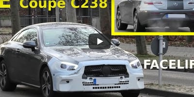 Mercedes E-Serisi Coupe Kamuflajla Görüntülendi