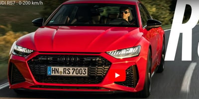 2020 Audi RS7 Hızlanma Videosu