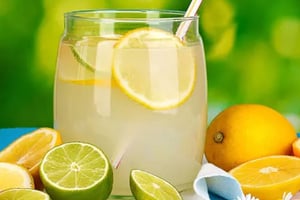 Drink Recipes Mineral Water Lemonade