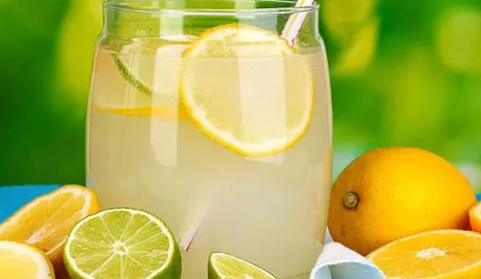 Mineralwasser Limonade