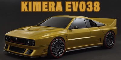 Kimera EVO38, Lancia'dan İlham Alan Muhteşem Restomod'a Biraz Integrale AWD Sihri Katıyor