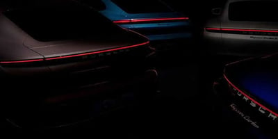 2022 Porsche Taycan'ın İlk Görseli Yayınlandı