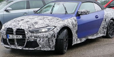 2021 BMW M4 Cabrio Mavi Renkle Görüntülendi