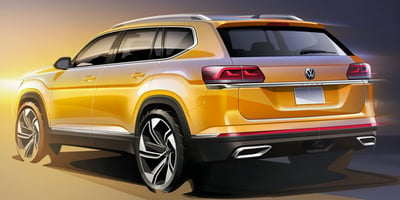 2021 VW Atlas’ ın İlk Görseli Geldi