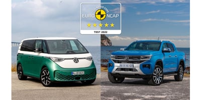 VW ID. Buzz ve Yeni Amarok, Euro Ncap'tan Başarıyla Ayrıldı