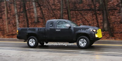 2016 Toyota Tacoma Test Sürüşlerinde