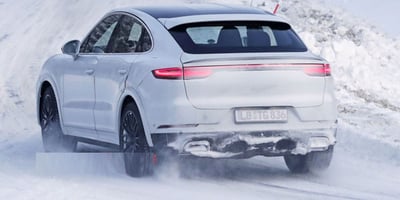 2020 Porsche Cayenne Coupe GT Kış Testlerinde Görüntülendi