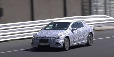 2022 Mercedes EQE Nürburgring’de Test Ediliyor