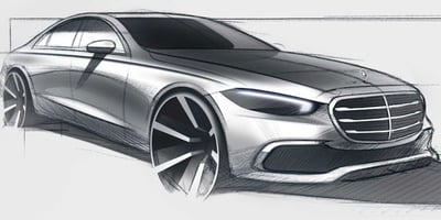2021 Mercedes S Serisinden Son Görsel de Yayınlandı
