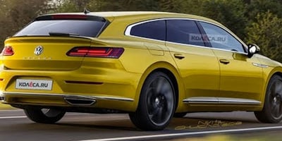 Volkswagen Yeni Shooting Brake İçin Kolları Sıvadı