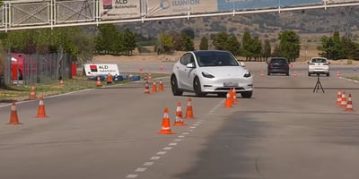 Tesla Model Y Geyik Testi Videosu 2021-09-16