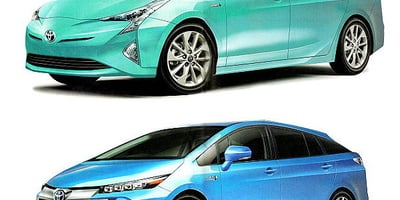 2016 Toyota Prius'un Görselleri İnternete Sızdı