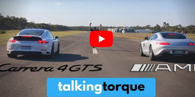 Porsche 911 Carrera 4 GTS ile Mercedes-AMG GT Yarışını Kim Kazanır