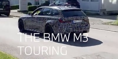 2021 BMW M3 Station Wagon Testlere Başladı 2020-08-26