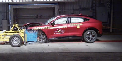 2022 Ford Mustang Mach-E Çarpışma Testi Videosu