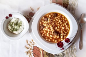 Dried Beans with Meat