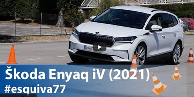 2021 Skoda Enyaq Geyik Testi 2021-10-12