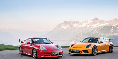 Porsche 911 GT3,  20 Yaşında