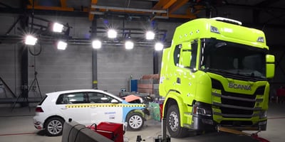 Scania Güvenlik Testi (Video)