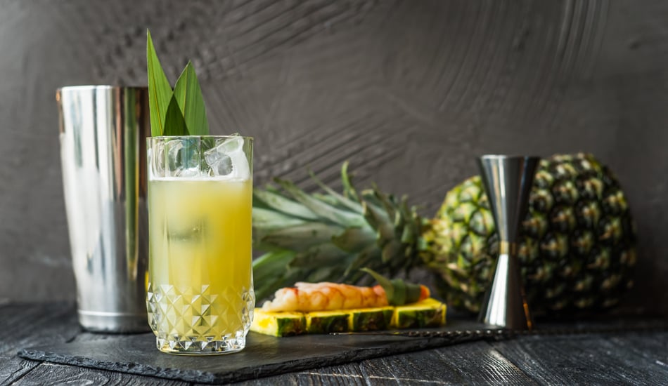Queen Pineapple (Alkollü Kokteyl)