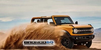 2021 Ford Bronco 2 Kapılı Versiyonu Böyle Gözüküyor