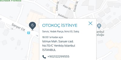 Ford Otokoç İstinye İstanbul Yetkili Servis İletişim