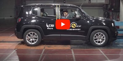 2020 Jeep Renegade Çarpışma Testi /video