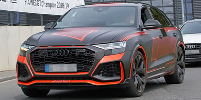 2020 Audi RS Q8 Kamuflajsız Olarak Görüntülendi