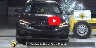 2020 BMW 1 Hatback Serisi Çarpışma Testi-video
