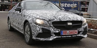 2016 Mercedes C Serisi Coupe Görüntülendi