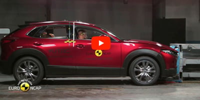 Mazda CX-30 Çarpışma Testi [/video]