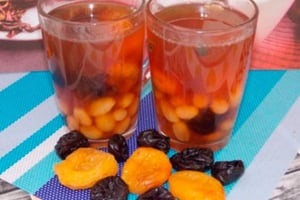 Drink Recipes Dried Apricot and Plum