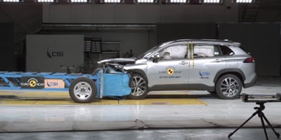 2023 Toyota Corolla Cross Çarpışma Testi - Video