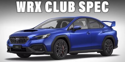 2024 Subaru WRX Club Spec Edition Büyük Kanadıyla Avustralya İçin Geliyor
