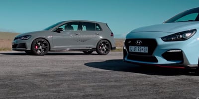 Volkswagen Golf GTI TCR, Hyundai i30 N Drag Yarışı 2020-10-12