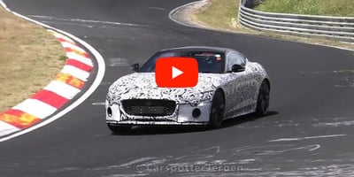 2020 Makyajlı Jaguar F-Type Testlere Başladı