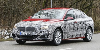 2016 BMW 1 Serisi Sedan Görüntülendi 2016-01-27