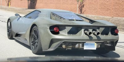 2017 Ford GT Casus Kameralara Yakalandı