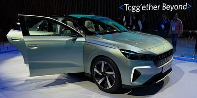 429 HP'ye Kadar Güç Üretebilen Togg T10F Elektrikli Sedan CES'te Tanıtıldı