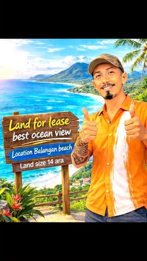 Land for Rent – Balangan – Unobstructed Views