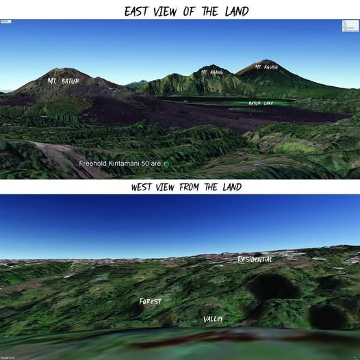 Land Plot – Kintamani – Panoramic Mountain Views