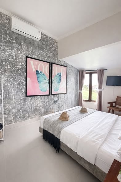 1BR Villa – Nth Canggu Buduk – Private pool and ricefield view