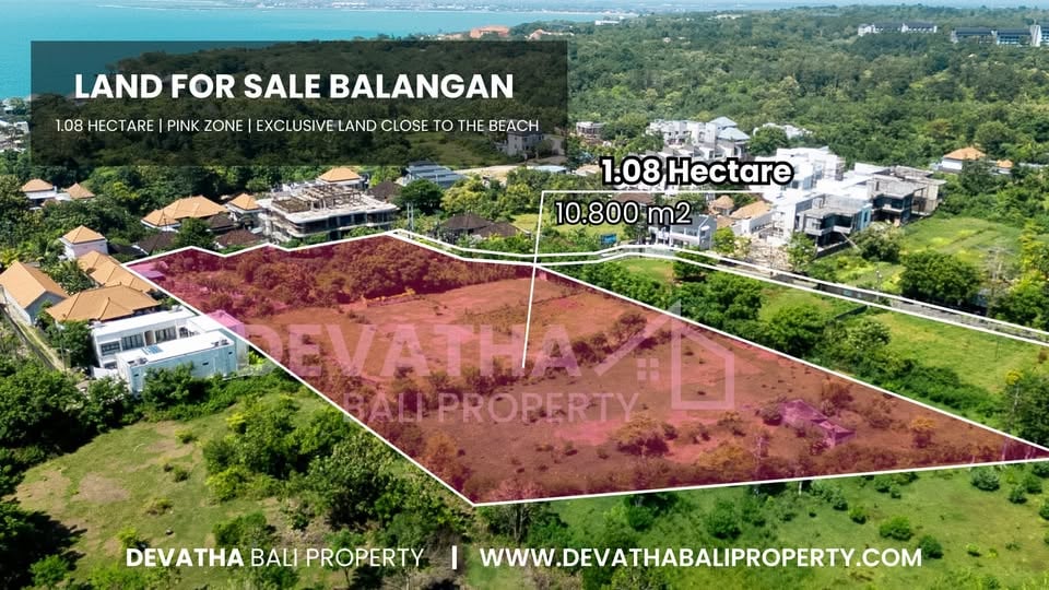 Land for Sale – Balangan – 1.08 Hectares in Tourism Zone