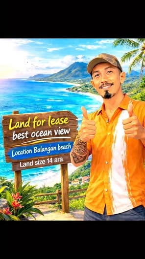 Land for Rent – Balangan – Unobstructed Views