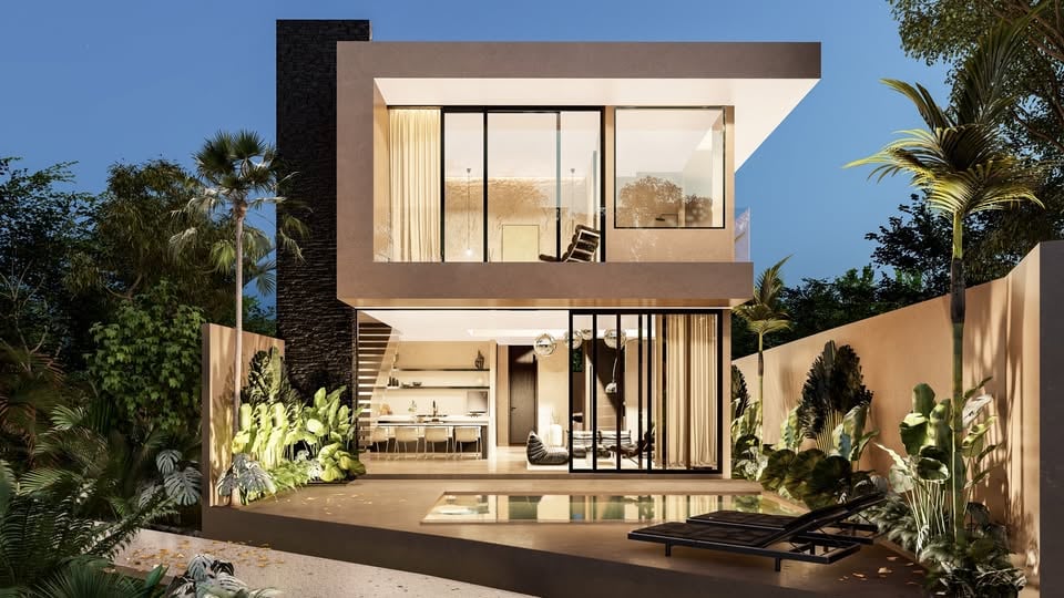 2BR Villa – Munggu – Luxury design with garden