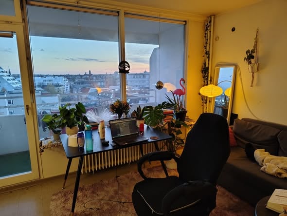 Sublet Apartment – Berlin – 9th Floor View