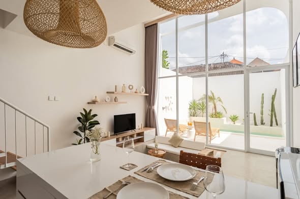 1BR Loft – Batubolong – Private Pool