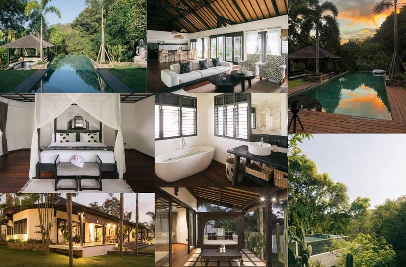 Room in 5BR Villa – Munggu – Pool and Garden